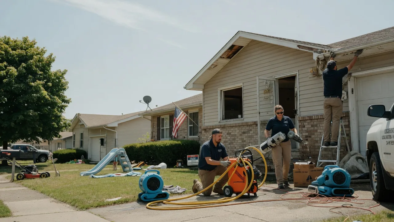 Water Damage Restoration in Baylis, IL near me
